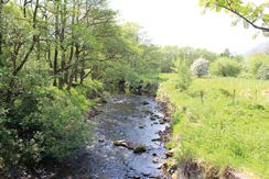  View of the River Noe towards the end of the Mam Tor Circular Walk.